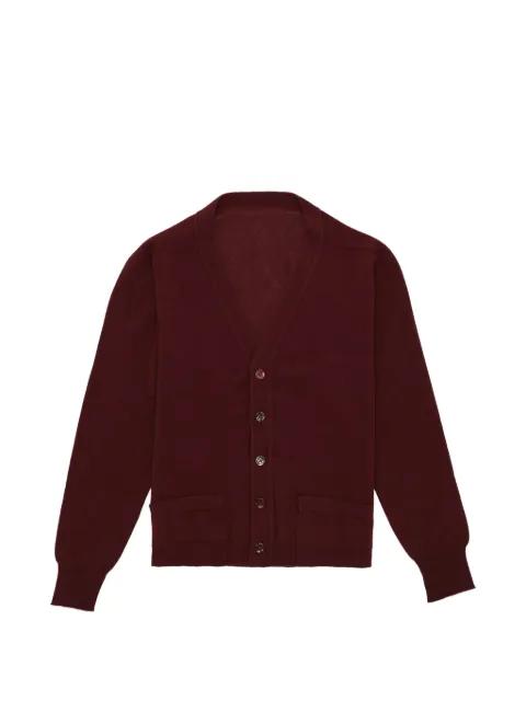 V-neck welt pockets lynch knitwear by FORTELA