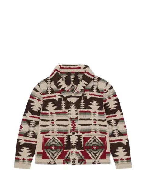 Wyoming Navajo-design cardigan by FORTELA
