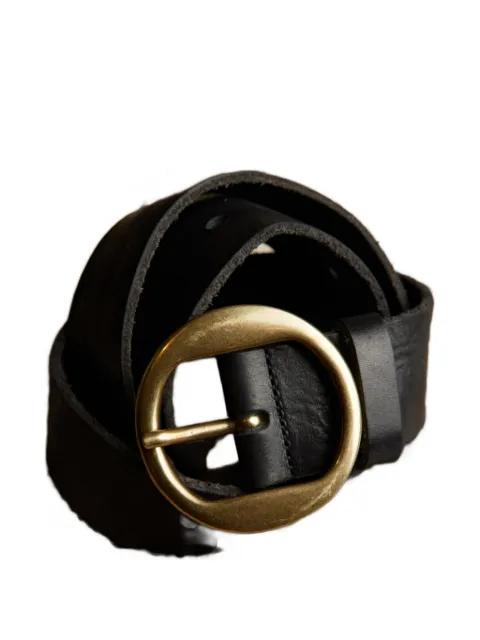 buckle calf leather belt by FORTELA