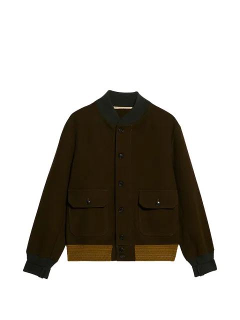 button bomber jacket by FORTELA