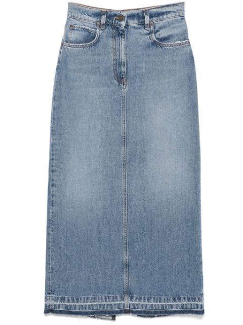 five-pocket midi skirt by FORTELA