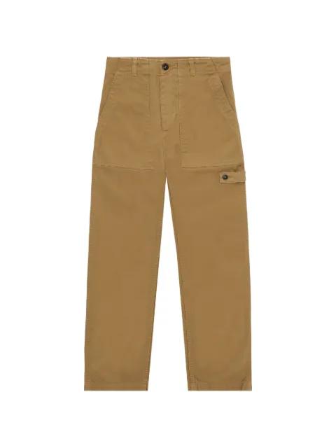flap jerryt trousers by FORTELA
