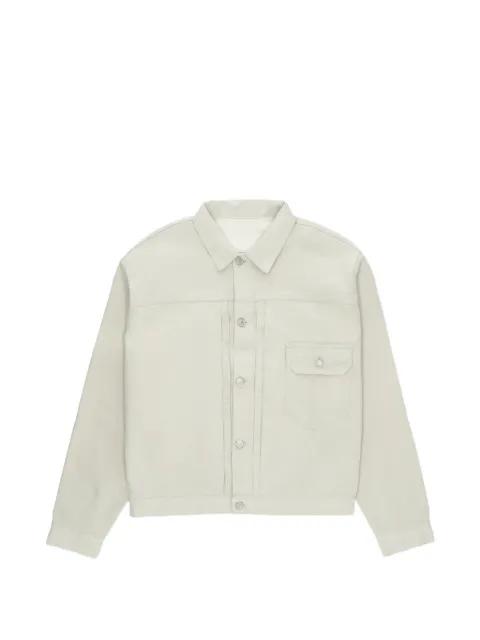 flap-pocket shirt jacket by FORTELA