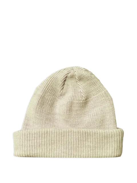 folded-edge beanie hat by FORTELA