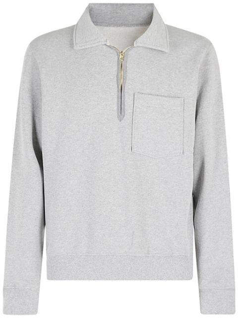 half-zip polo shirt by FORTELA