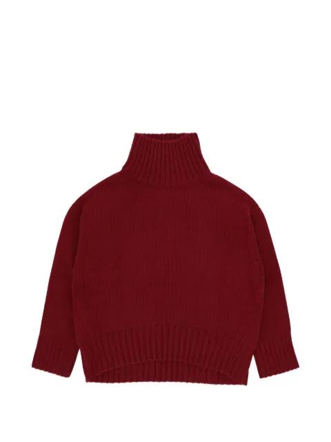 high-neck cashmere sweater by FORTELA