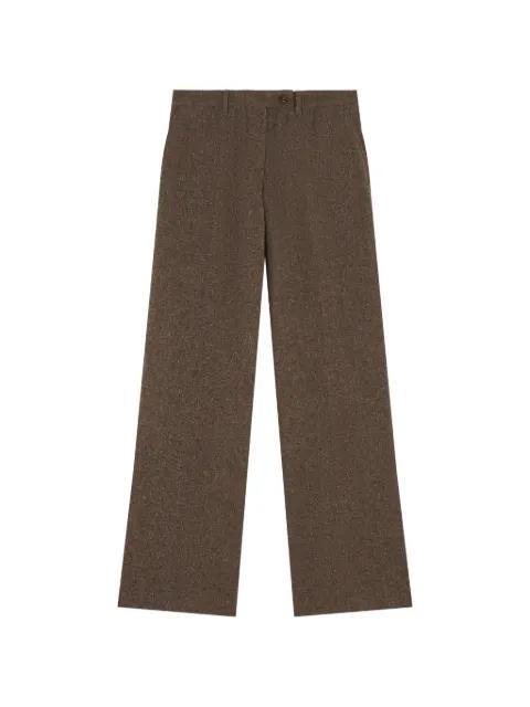 low waist wide leg trousers by FORTELA