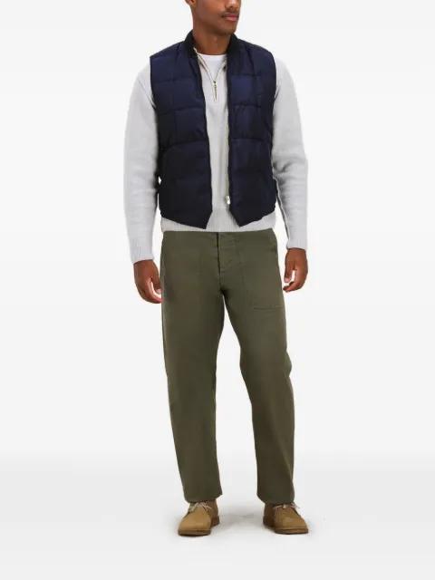 padded camouflage sleeveless gilet by FORTELA