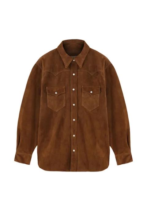 patch-pocket shirt by FORTELA