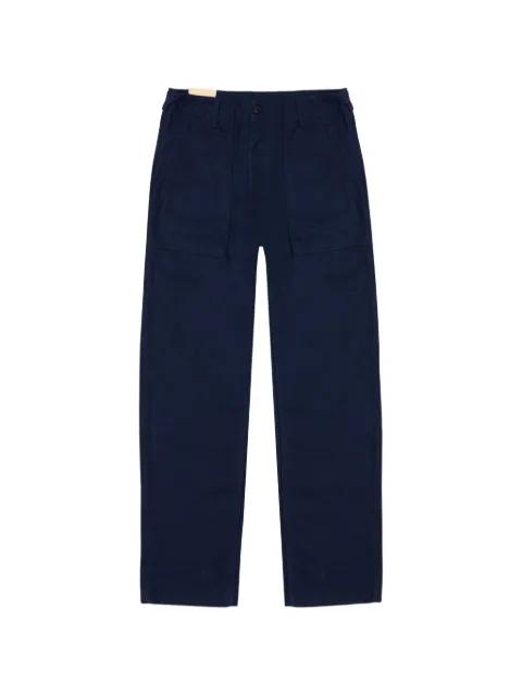 patch pocket trousers by FORTELA