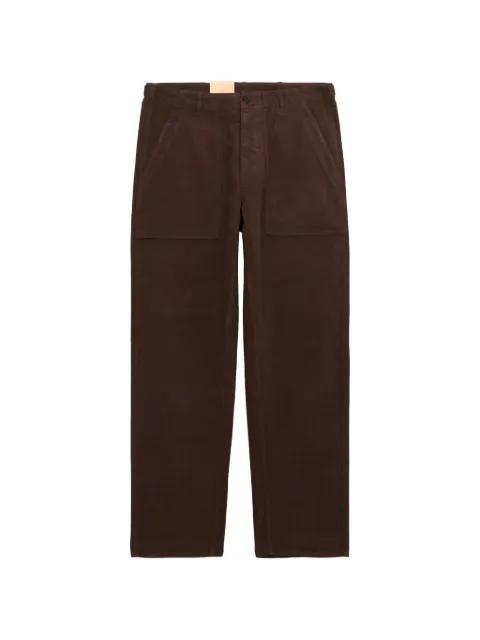 patch-pocket trousers by FORTELA