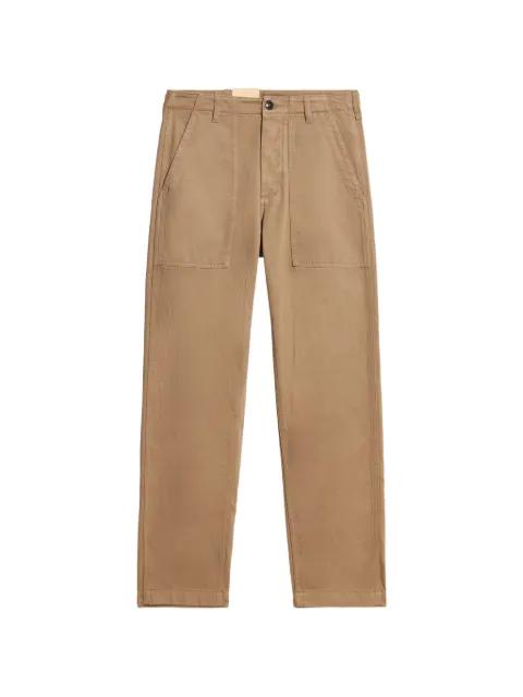 patch-pocket trousers by FORTELA