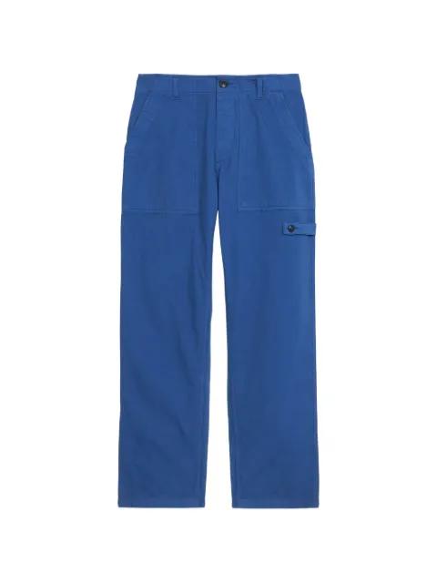 patch pocket trousers by FORTELA