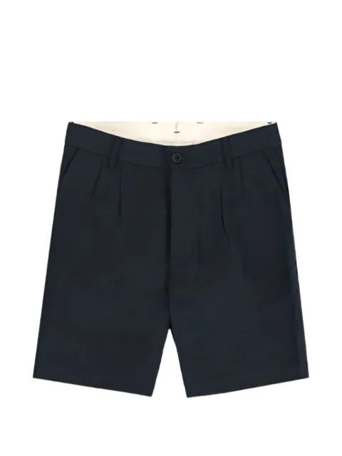 pleated bermuda shorts by FORTELA