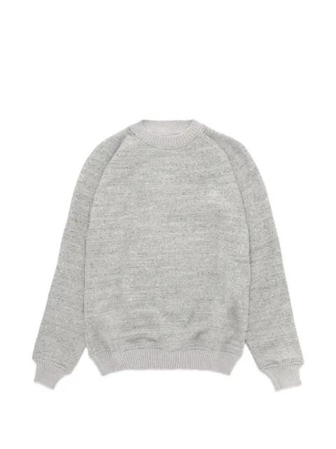 raglan ribbed knit mayfair sweatshirt by FORTELA