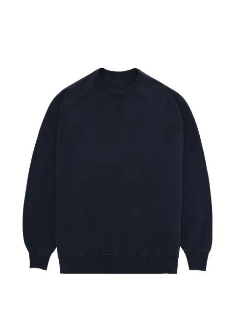 raglan-sleeve crew-neck sweatshirt by FORTELA