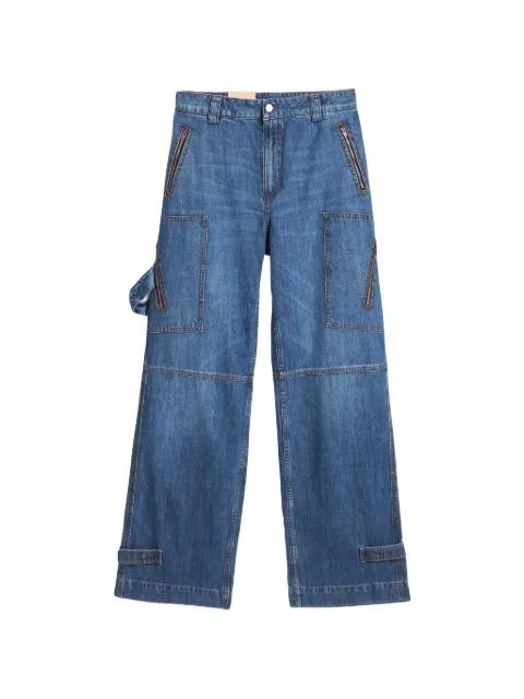 wide-leg cargo pants by FORTELA