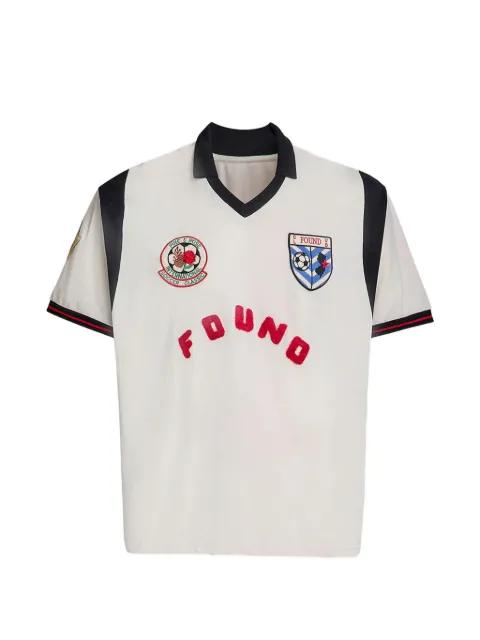 patch-detail Union T-shirt by FOUND