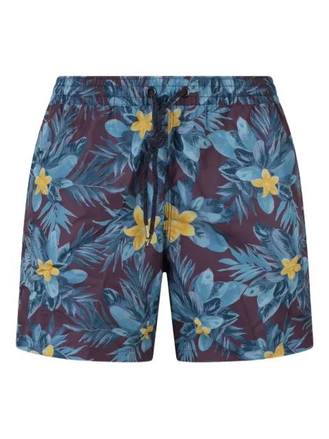 floral-print swim shorts by FOUR FASHIONED FRIENDS