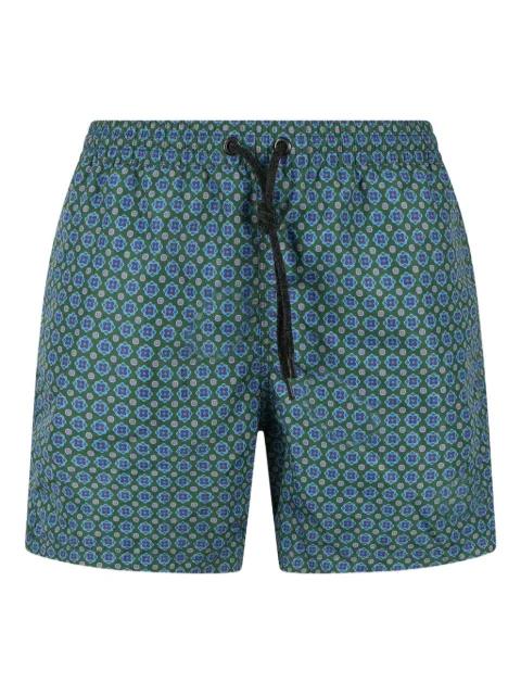 patterned swim shorts by FOUR FASHIONED FRIENDS