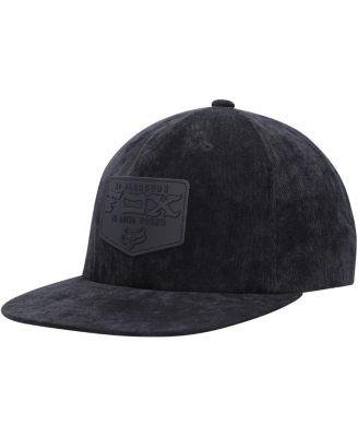 Men's Black Fixated Snapback Hat by FOX