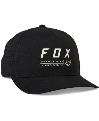 Men's Black Non-Stop Snapback Hat by FOX