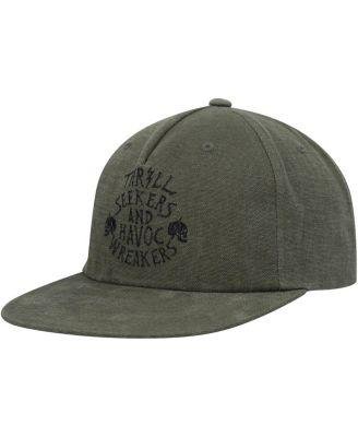 Men's Olive No Contest Snapback Hat by FOX