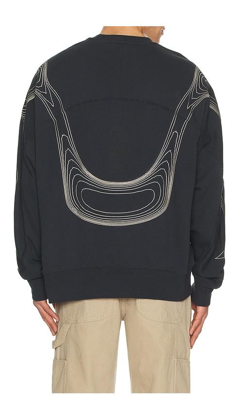 Fox Racing Vision Fleece Crewneck in Slate by FOX RACING