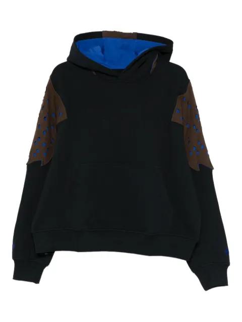 Perforated panel fleece hoodie by FOX RACING LABS