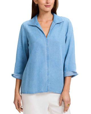 Agnes Denim Shirt by FOXCROFT