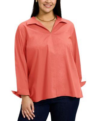Agnes Stretch Shirt by FOXCROFT PLUS