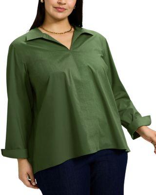 Agnes Stretch Shirt by FOXCROFT PLUS