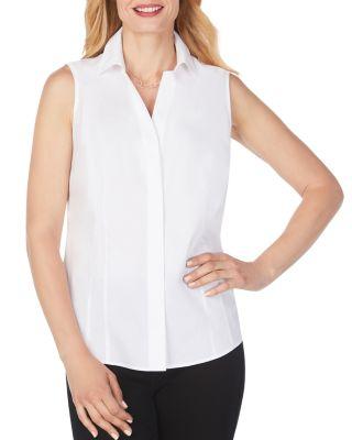 Taylor Sleeveless Non-Iron Shirt by FOXCROFT