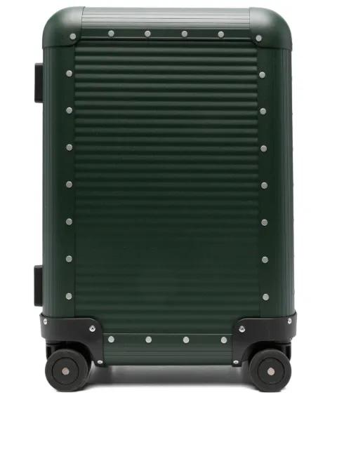 ribbed-aluminium holdall by FPM MILANO