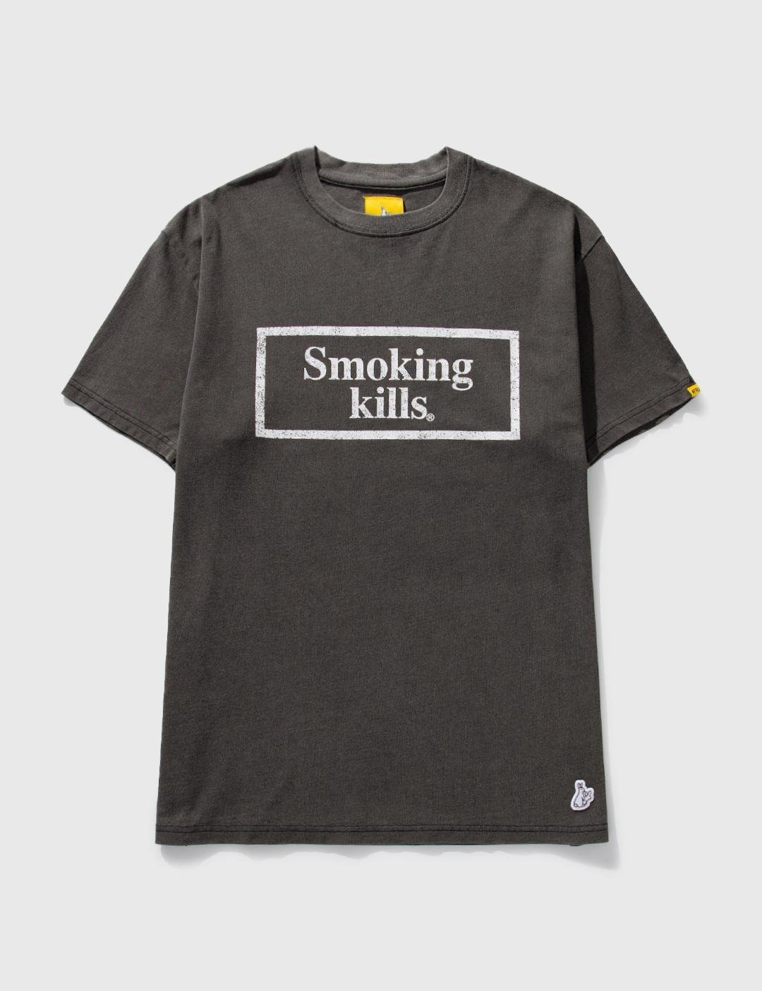 Smoking Angel Pigment T-shirt by #FR2