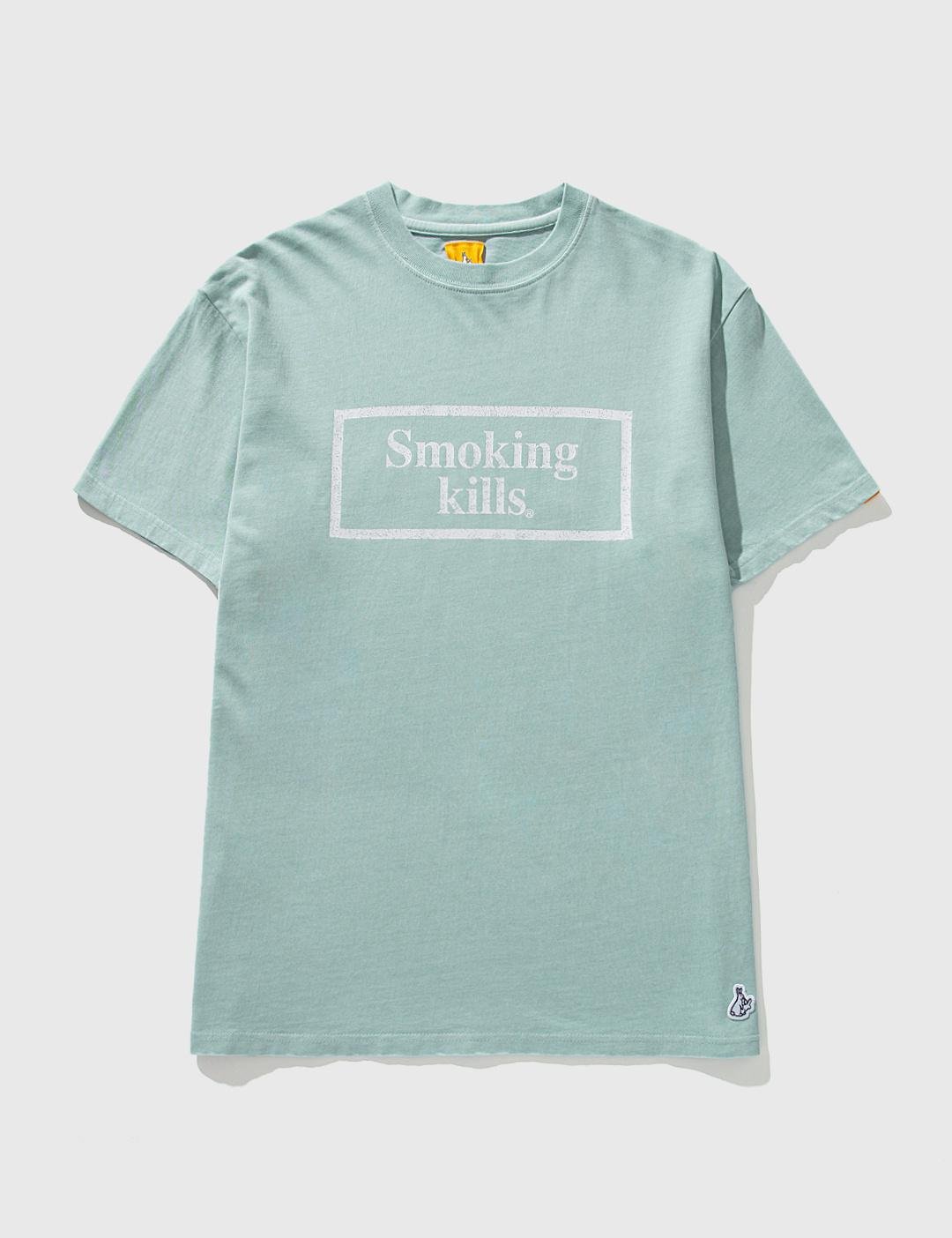 Smoking Angel Pigment T-shirt by #FR2