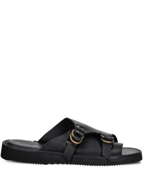 buckle-detail leather sandals by FRACAP