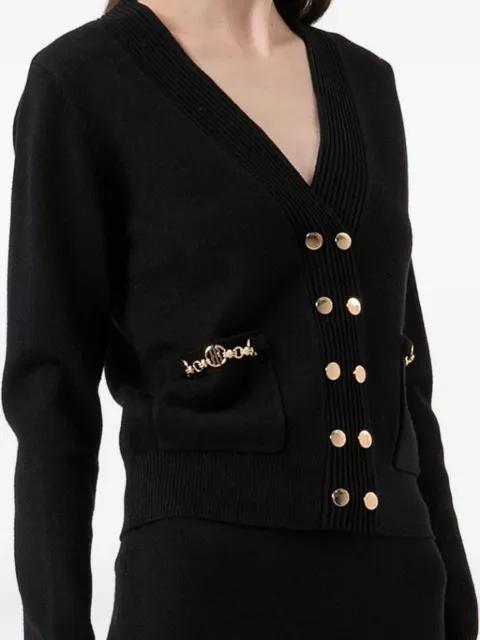 button patch-pocket cardigan by FRACOMINA