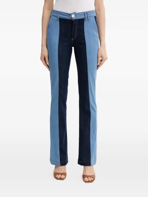 colour-block jeans by FRACOMINA