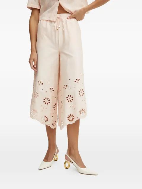 cut-out trousers by FRACOMINA