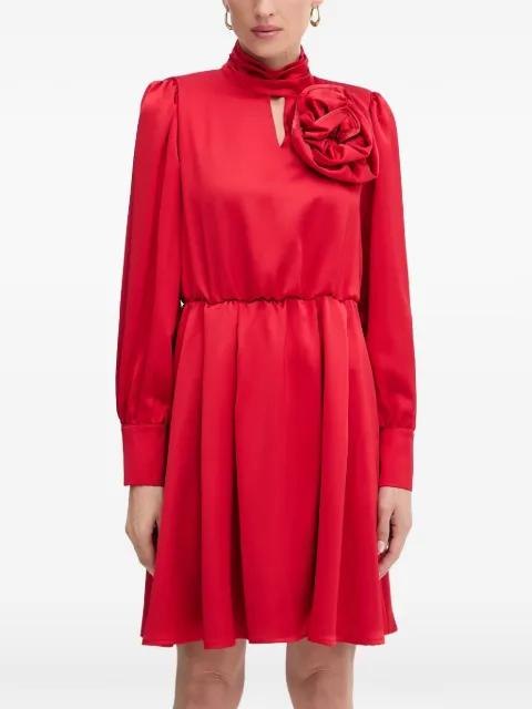 flower high neck dress by FRACOMINA