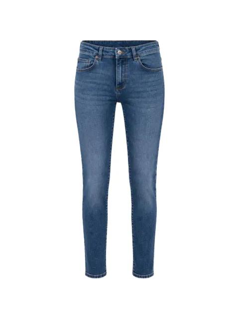 logo-plaque straight-leg jeans by FRACOMINA