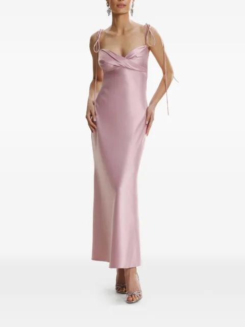 Darren sweetheart-neck midi dress by FRAMBOISE