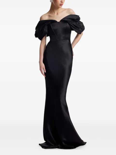 Kamari strapless maxi dress by FRAMBOISE
