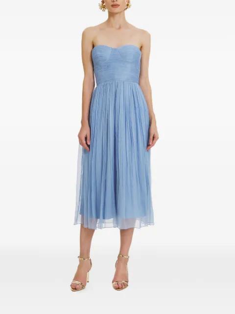 Marybella silk midi dress by FRAMBOISE