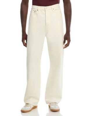 Baggy 31" Jeans in Off White Grind by FRAME