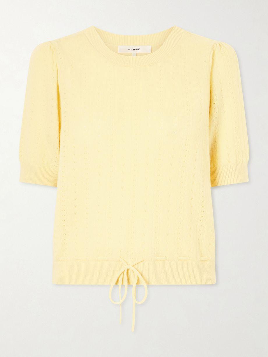 Charm knitted cashmere sweater by FRAME