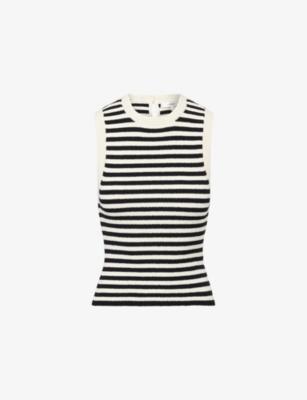 Coastal Stripe Knitted Tank Top by FRAME