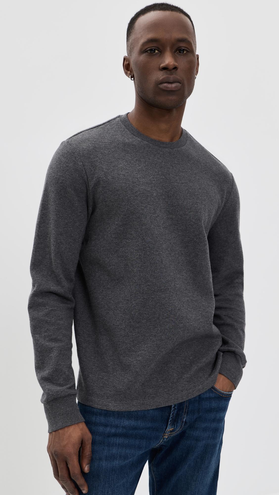 Duo Fold Long Sleeve Crew Tee by FRAME