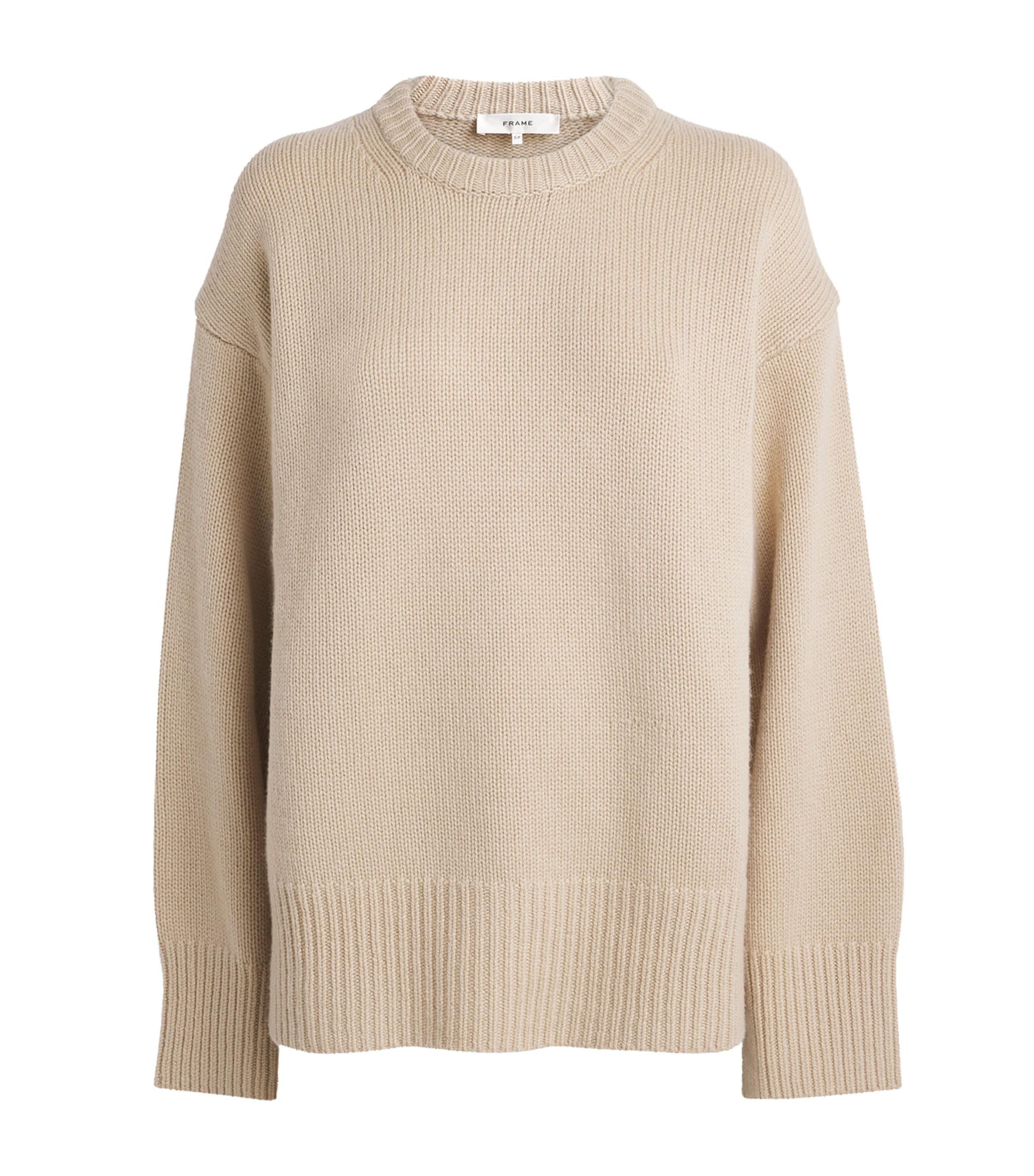 FRAME Cashmere Crew-Neck Sweater by FRAME